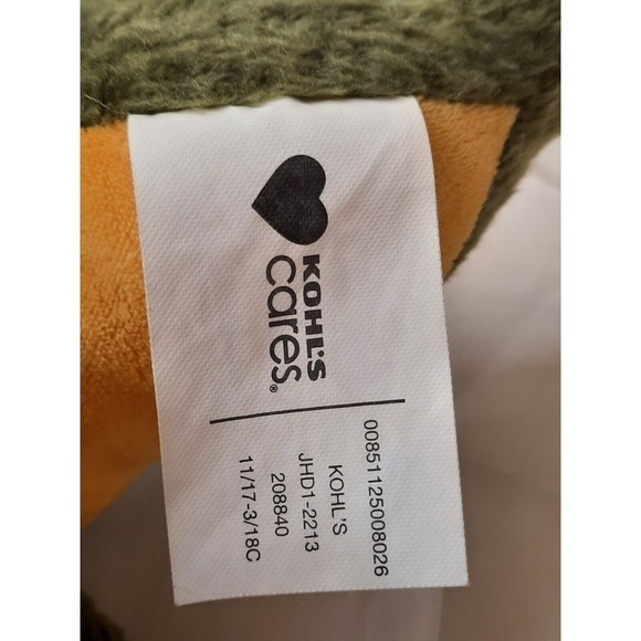 Kohls Cares Three Little Dinosaurs Triceratops Plush Stuffed Animal Toy 13" - Picture 7 of 8